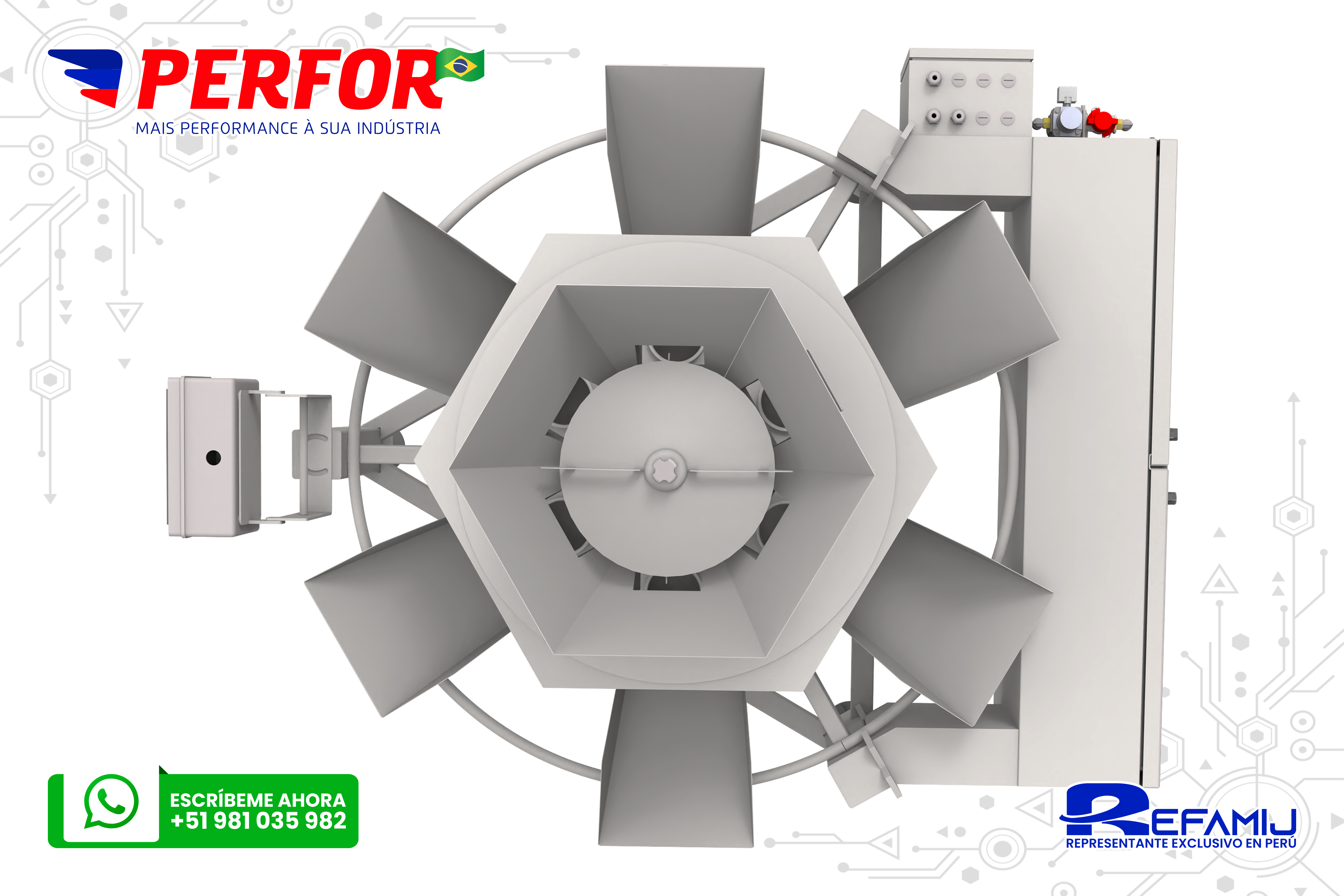 Dosificador Canaleta o Tornillo Lineal